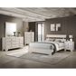 Hearth and Haven 4-Drawer Storage Tall Chest in White Washed, , large