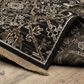 Oriental Weavers Acacia Black and Tan 2"6" x 10" Runner, , large