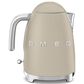SMEG Retro Style 7-Cup Electric Kettle in Matte Moonlight and Polished Chrome, , large