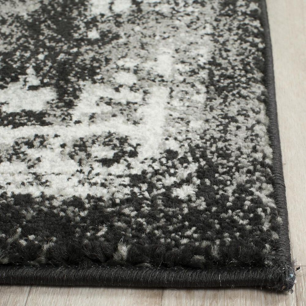 Safavieh Evoke EVK256R 2&#39;2&quot; x 13&#39; Black and Grey Runner, , large