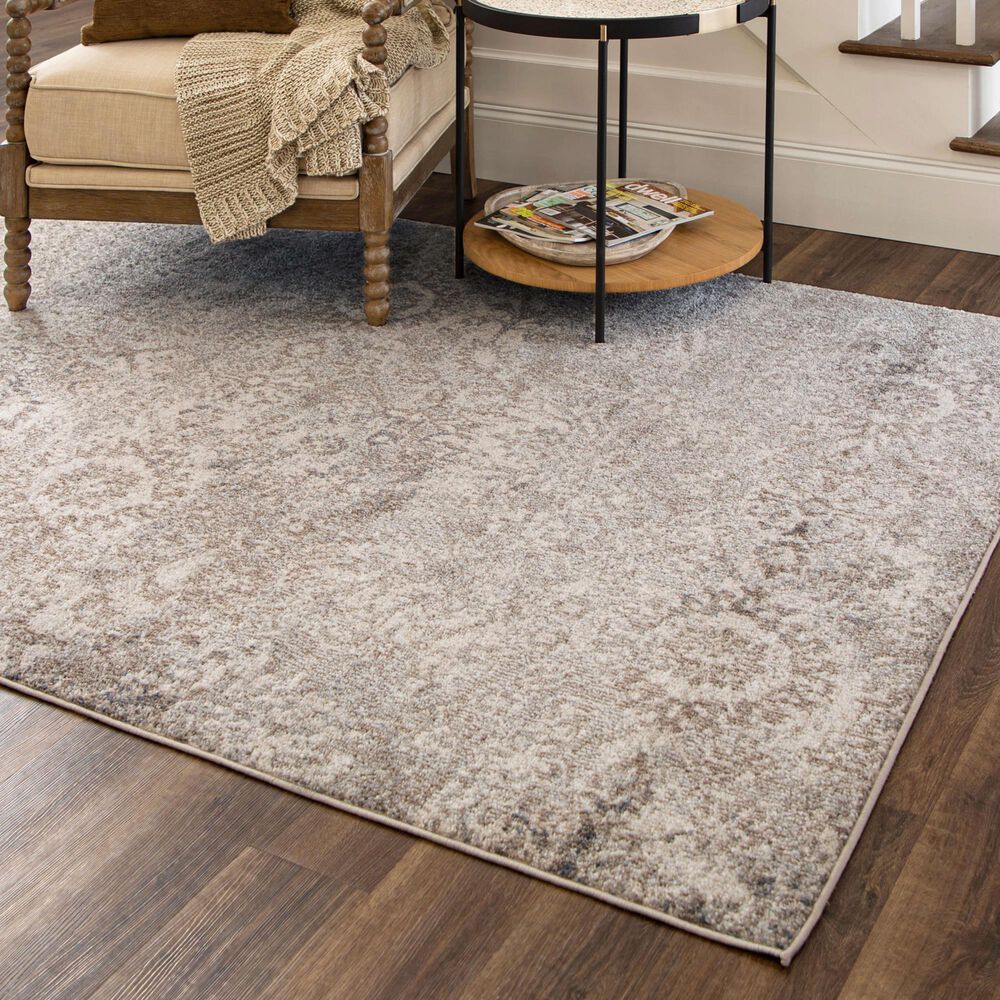 Mohawk Whimsy R1198 Cream 5'3" x 8' Area Rug, , large
