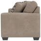 Ashley Triston-Peaks Queen Stationary Sofa Sleeper in Suede, , large