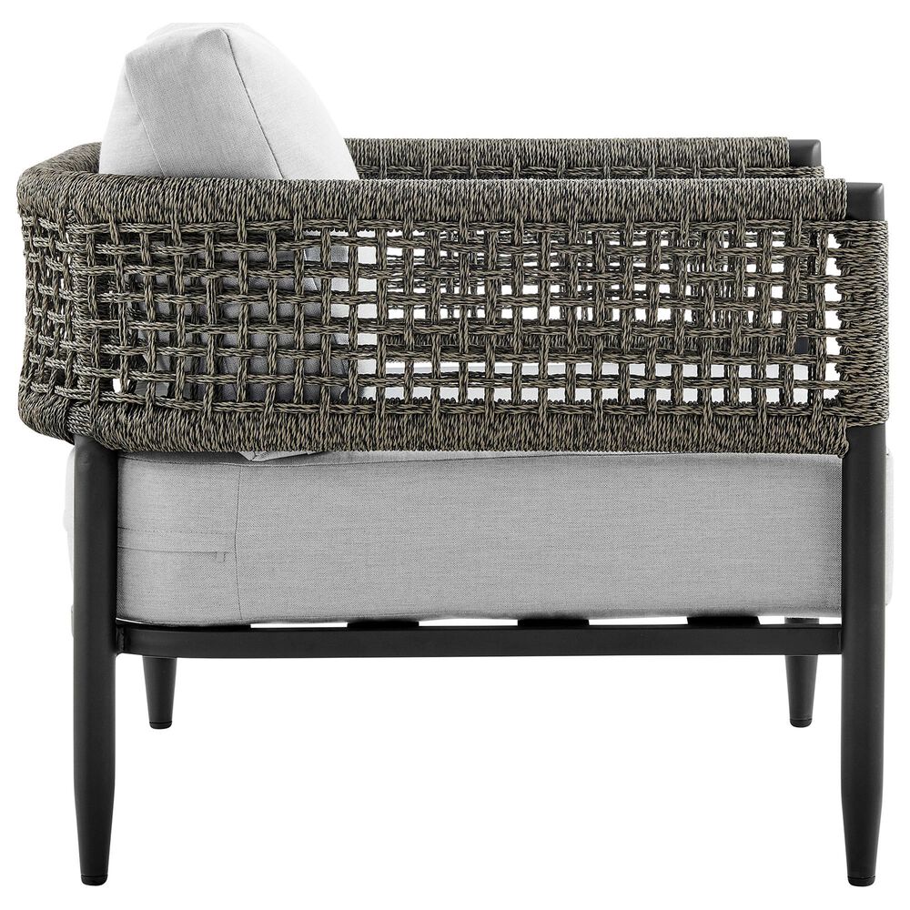 Blue River Felicia 4-Piece Patio Conversation Set in Light Gray, , large