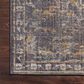Chris Loves Julia x Loloi Rosemarie 5" x 7"10" Graphite and Multicolor Area Rug, , large