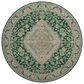 Dalyn Rug Company Hatay 8" Round Emerald Area Rug, , large