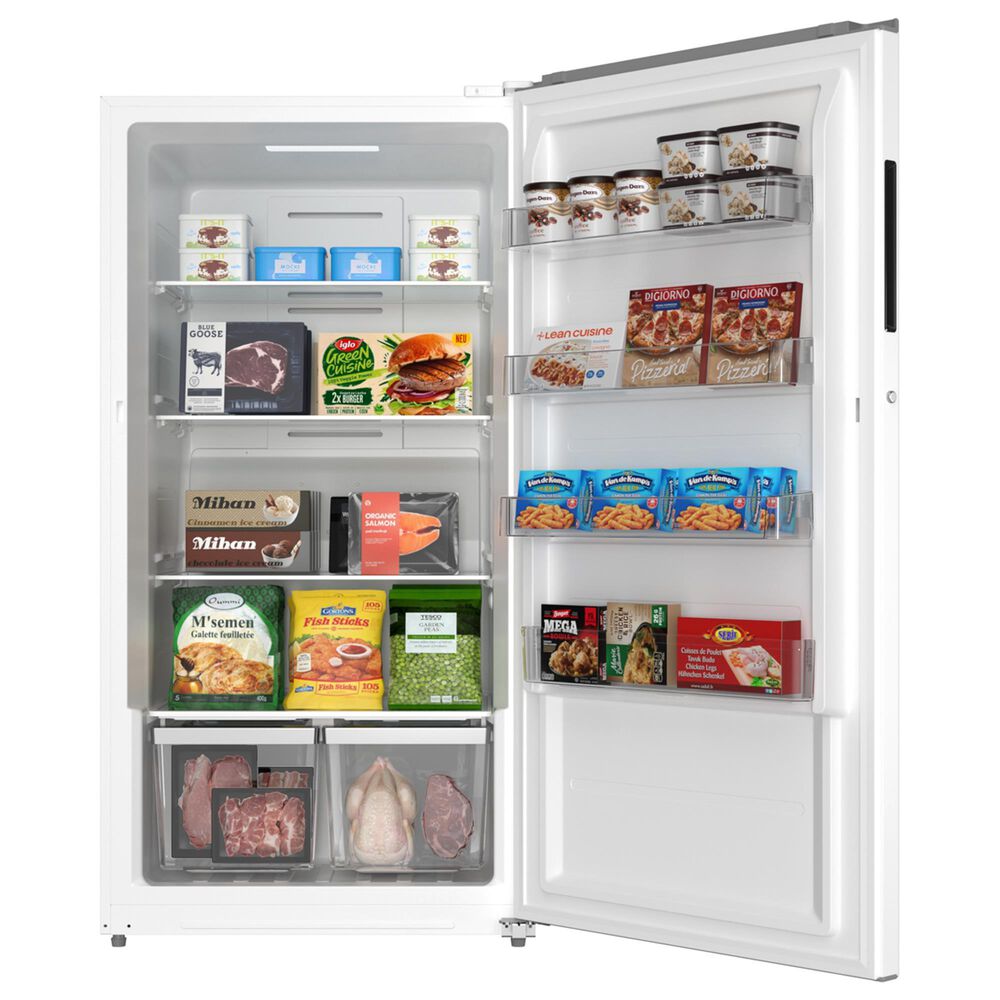 Midea 13.8 Cu. Ft. Convertible Upright Freezer in White, , large