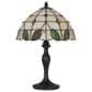 Cal Lighting Willow Tiffany Table Lamp in Bronze, , large