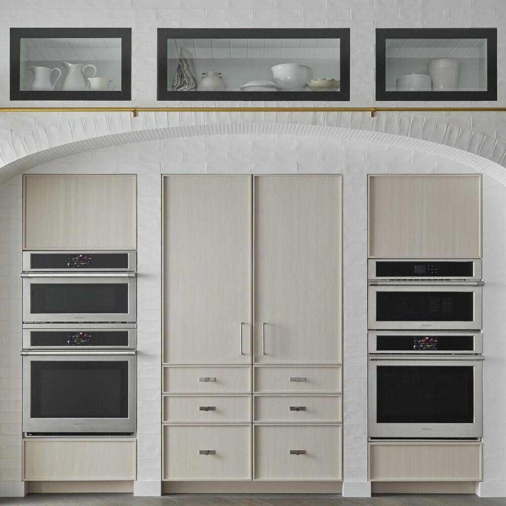 Monogram 24&quot; Integrated Column Refrigerator with Reversible Door - Panel Sold Separately, , large