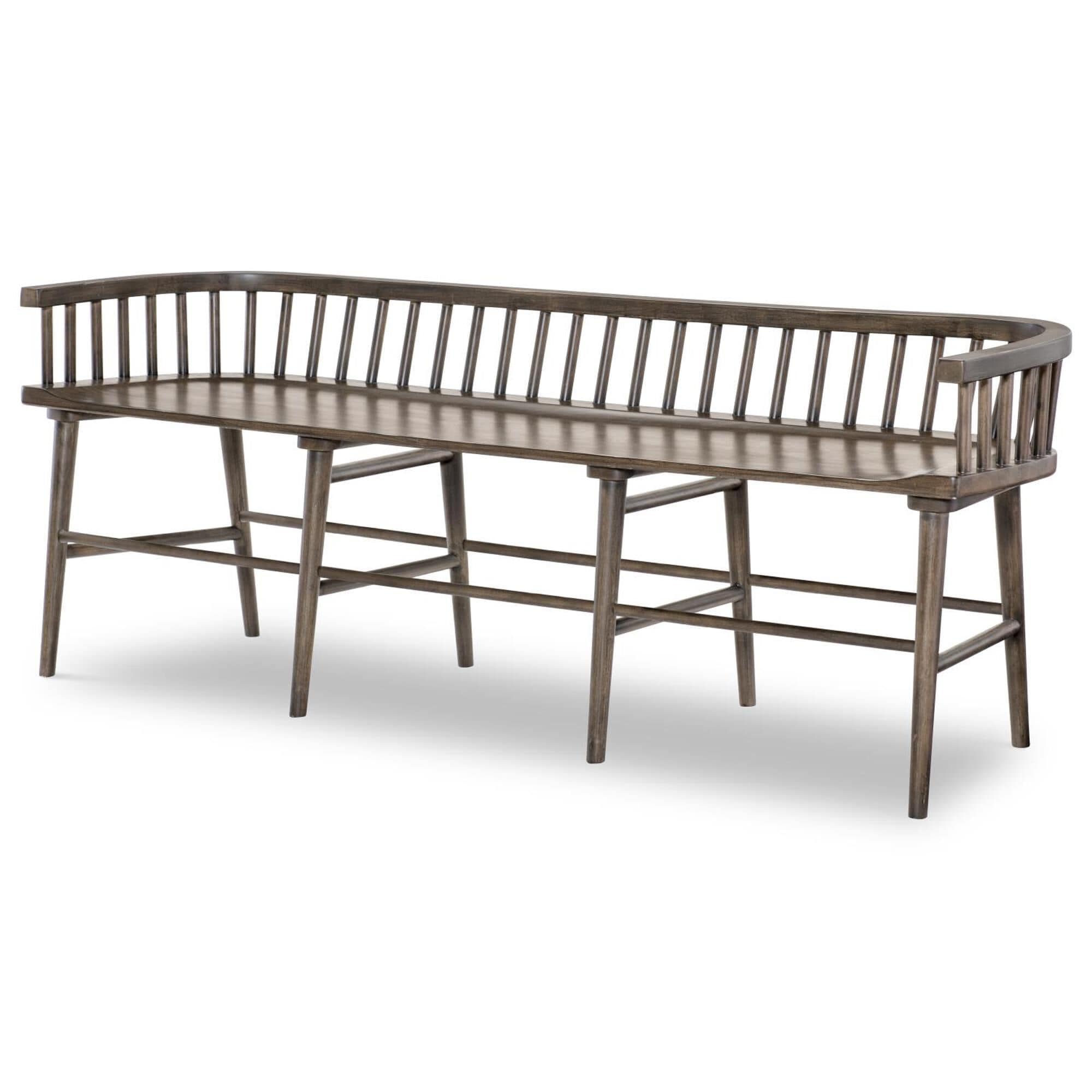 St Claire Home XXX's and OOO's Windsor Dining Bench in Cocoa