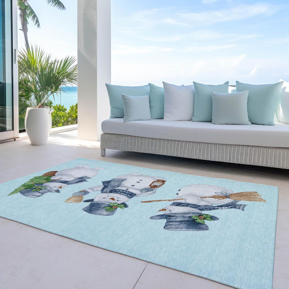 Dalyn Rug Company Wonderland WN34 Sky 3&#39; x 5&#39; Area Rug, , large
