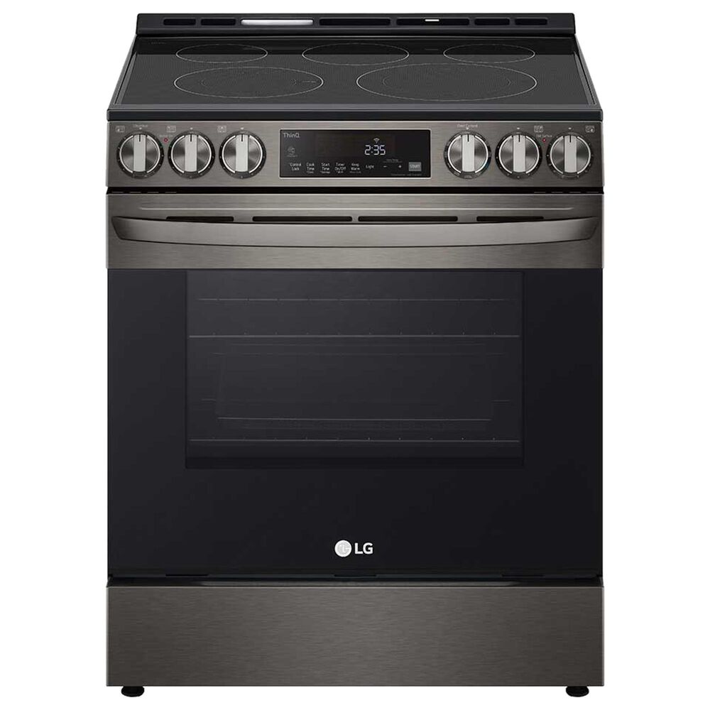 LG 6.3 Cu. Ft. Slide-In Electric Range in Black Stainless Steel, , large