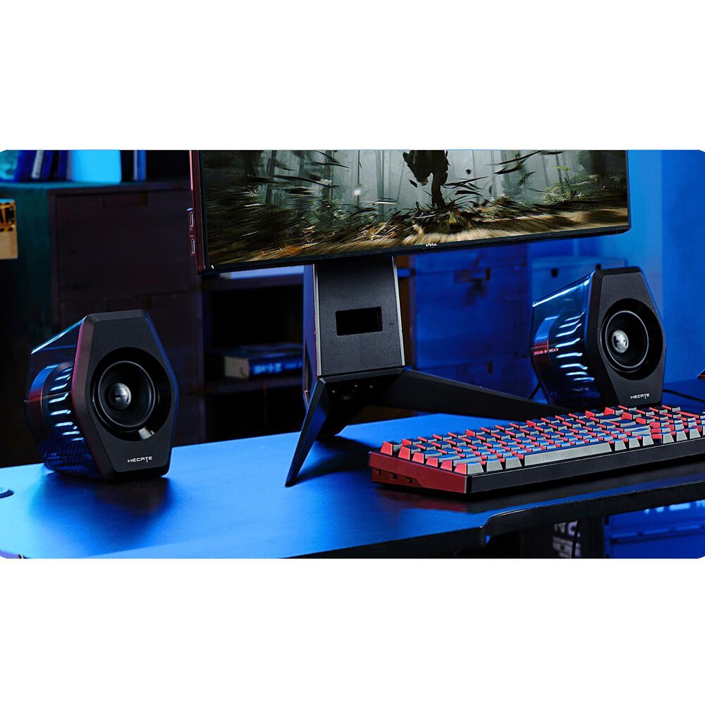 Edifier G2000 Pro Gaming Speaker System with Tempoflow Lighting in Black, , large
