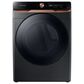 Samsung 7.5 Cu. Ft. AI Smart Dial Electric Dryer with Super Speed Dry and MultiControl in Brushed Black, , large