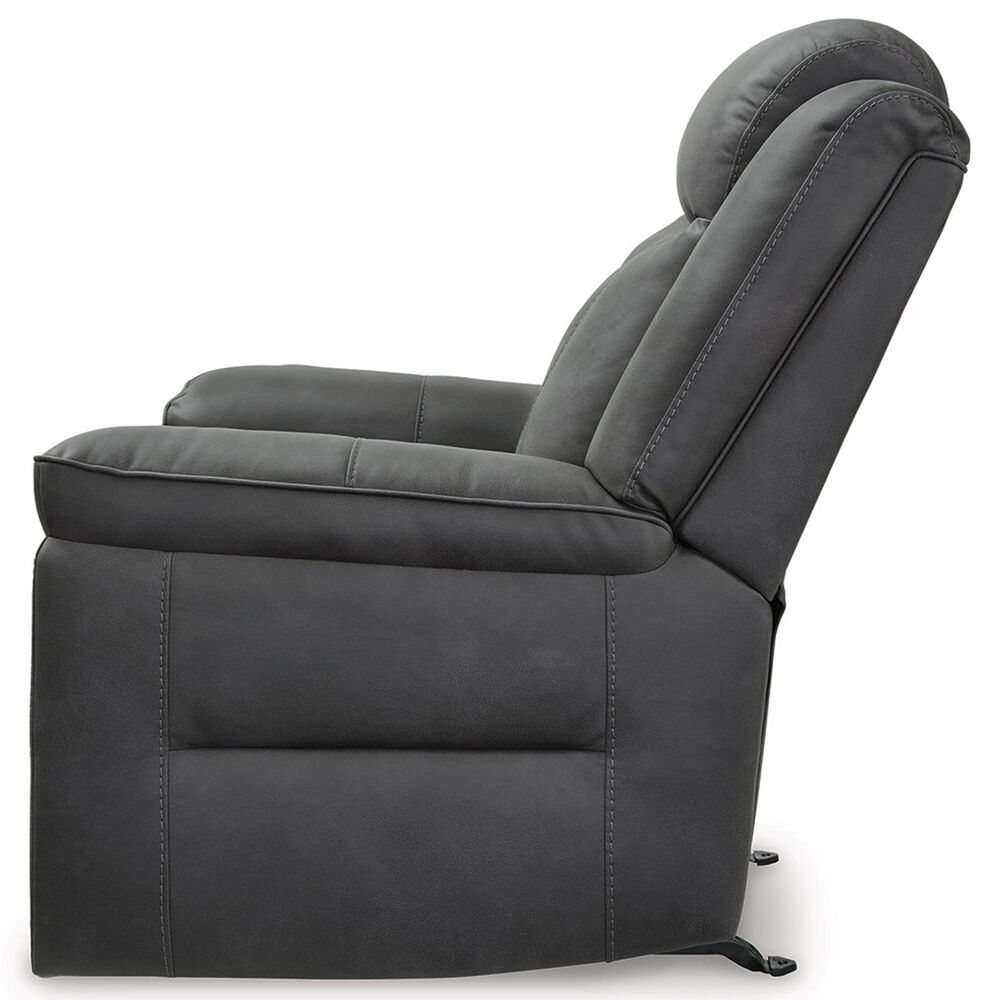 Ashley Status Check Manual Rocker Recliner in Shadow, , large