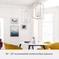 Hunter Zoanne 4-Light Pendant in Brushed Nickel, , large