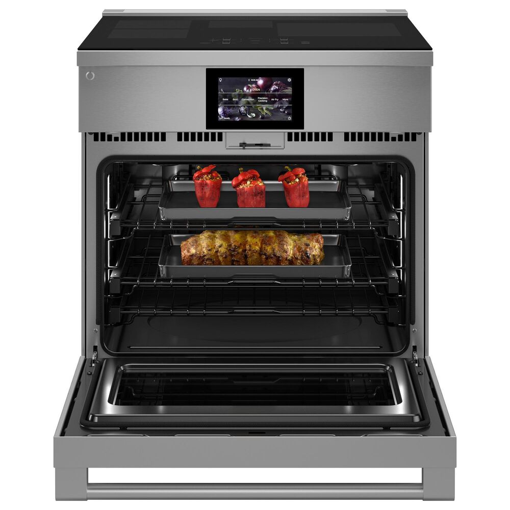 Monogram 30&quot; Induction Professional Range with 4-Elements in  Stainless Steel, , large