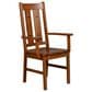 Archbold Furniture Butterfly Dining Arm Chair in Walnut, , large