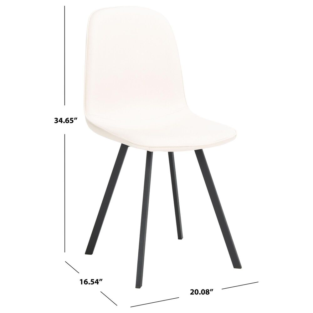 Safavieh Ellery Dining Chair in Beige &#40;Set of 2&#41;, , large