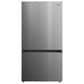Midea 23 Cu. Ft. Counter-Depth Bottom-Freezer Refrigerator in Stainless Steel, , large