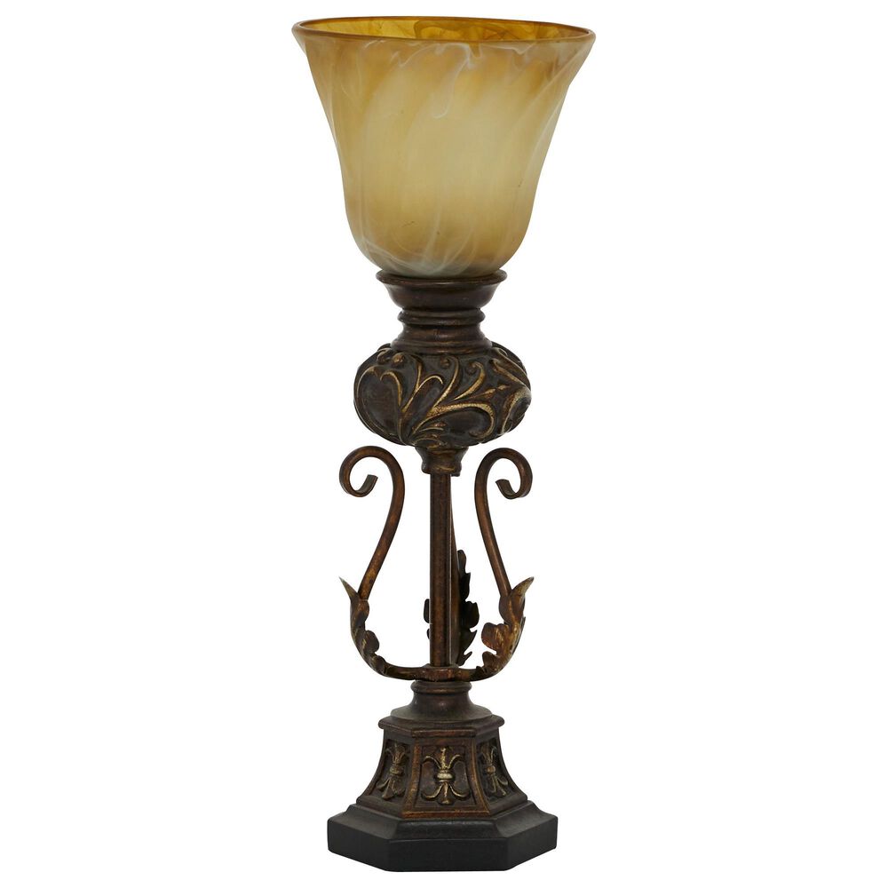 Maple and Jade 29" Mediterranean Uplight in Dark Chocolate Brown (Set of 2), , large