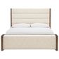 Ashley Marxmore 4 Piece Queen Upholstered Storage Bedroom Set in Brown, , large