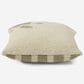 Sunday Citizen Bloom 20" Square Throw Pillow in Boulder and Sahara Tan, , large
