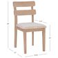 Linon Home Decor Drury Side Chair in Natural, , large