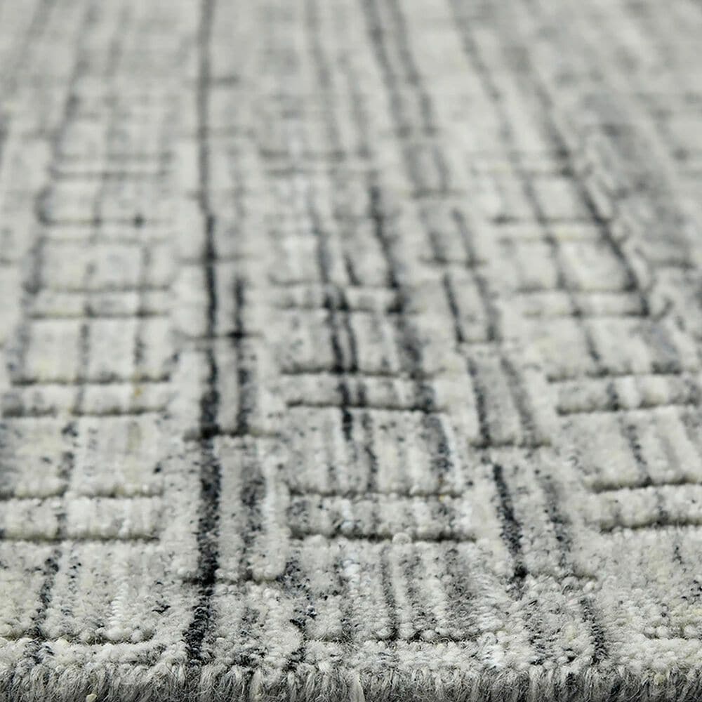 Amer Rugs Houston 3&#39;6&quot; x 5&#39;6&quot; Light Gray Area Rug, , large
