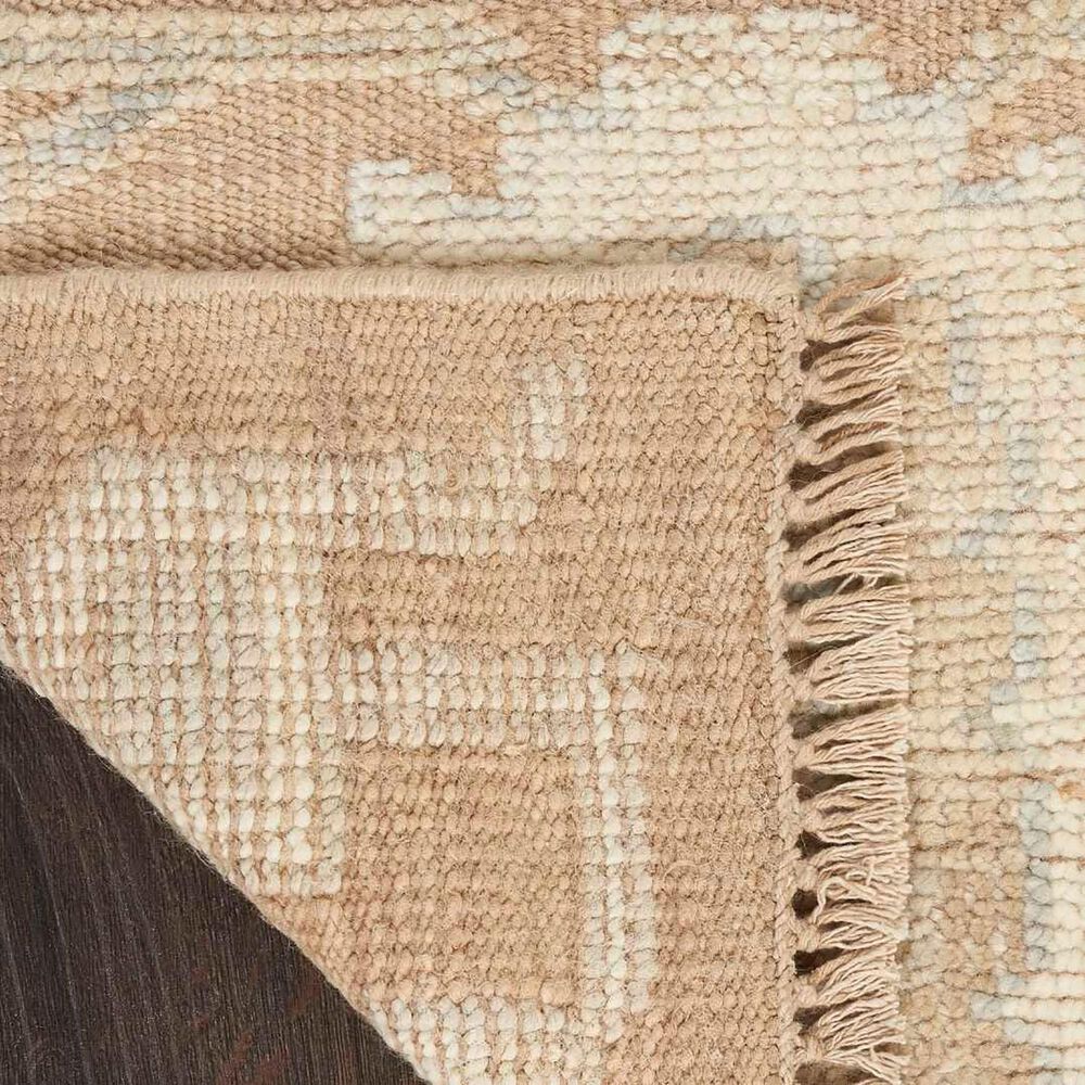 Nourison Whispers 8&#39; x 10&#39; Dusty Mauve and Soft Grey Area Rug, , large
