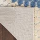 Nourison Aloha ALH29 5"3" x 7"5" Blue and Grey Indoor/Outdoor Area Rug, , large