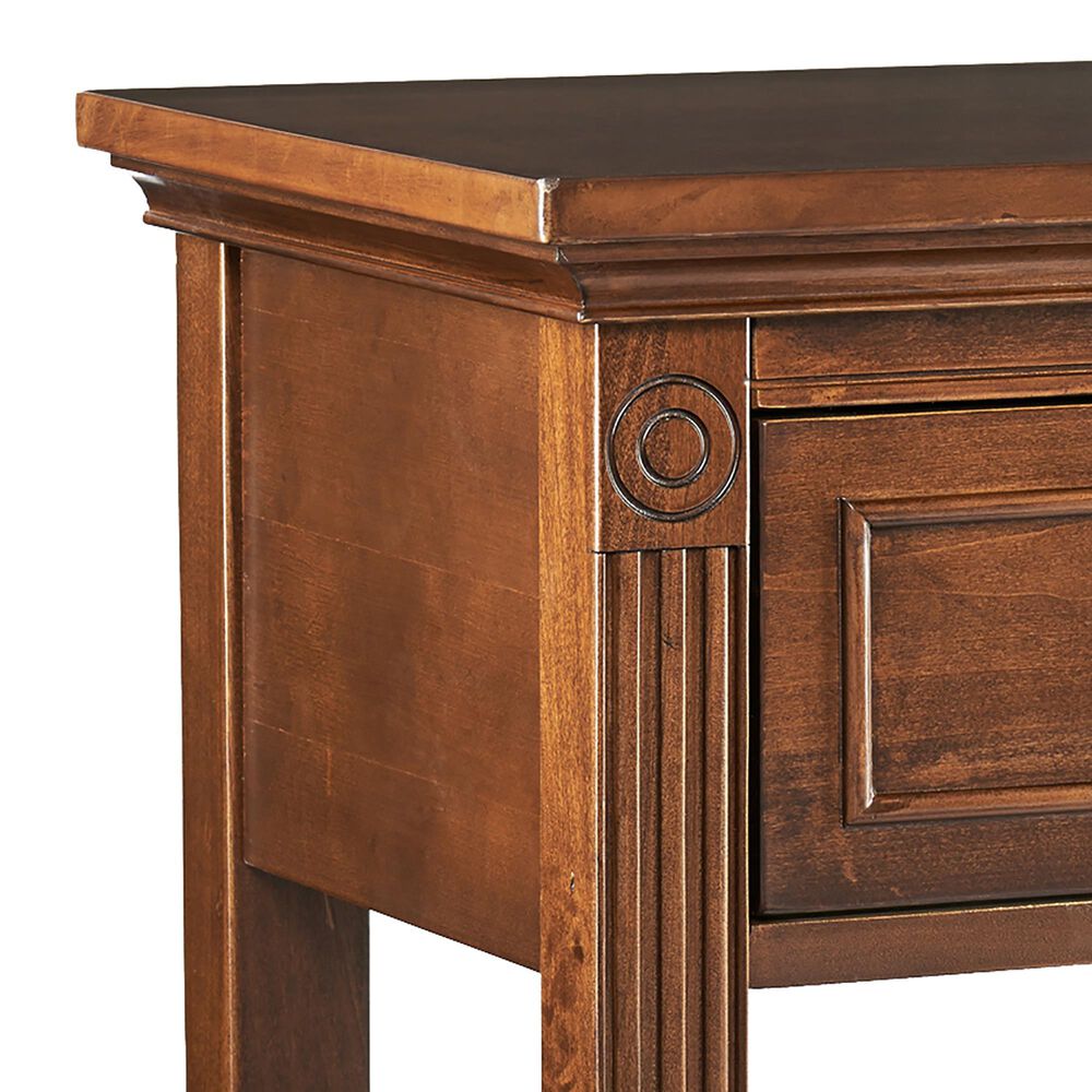 Baby Cache Montana 1-Drawer Nightstand in Brown Sugar, , large