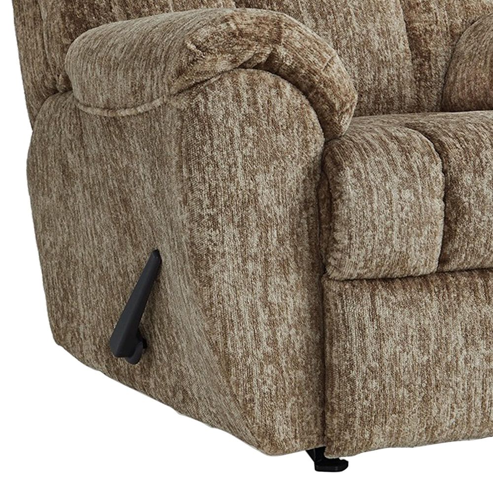 Ashley Stayfish Manual Rocker Recliner in Taupe, , large