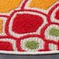 Safavieh Cabana CBN328A 5"3" Round Ivory and Orange Indoor/Outdoor Area Performance Rug, , large