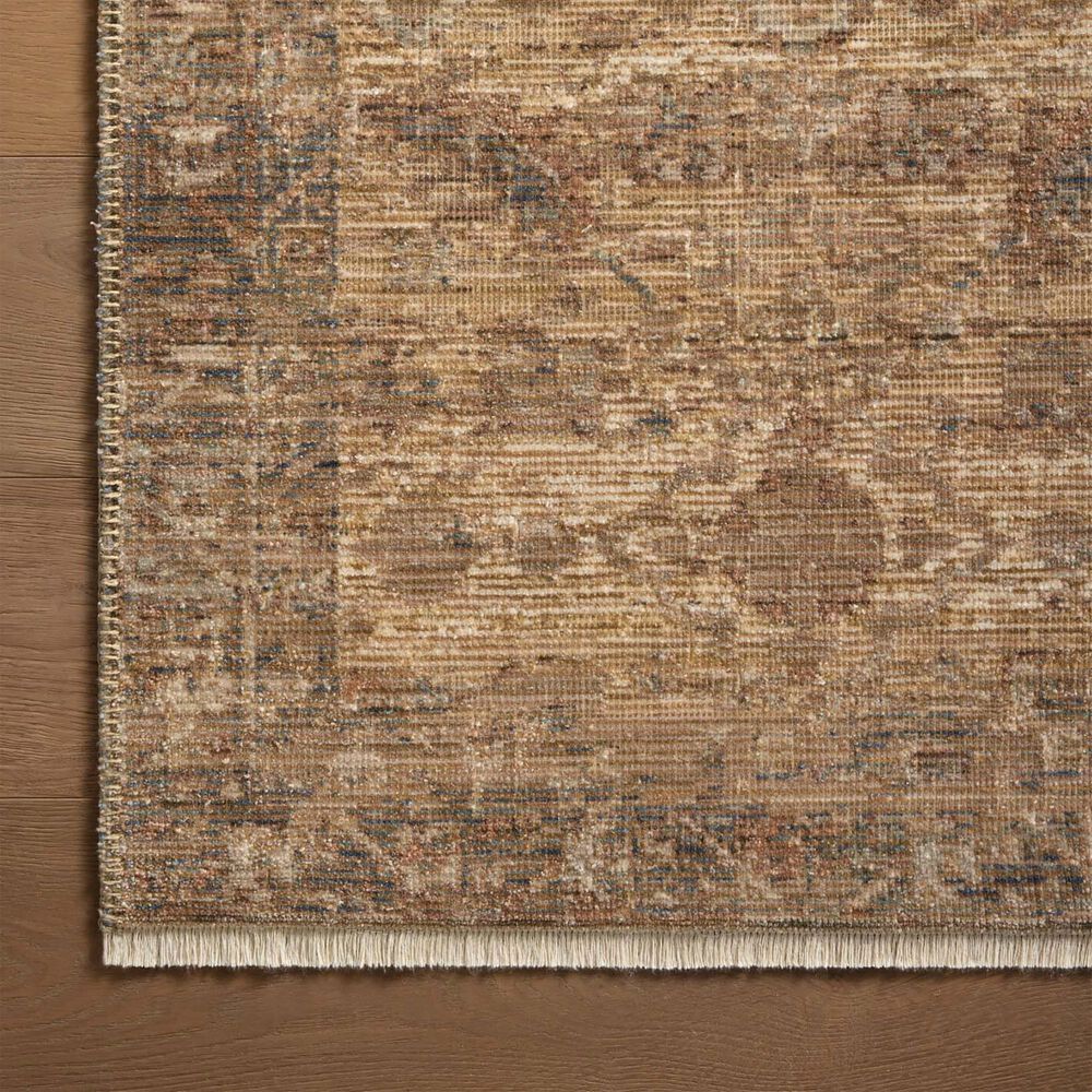 Loloi Heritage 4&#39; x 10&#39; Natural and Mist Runner, , large