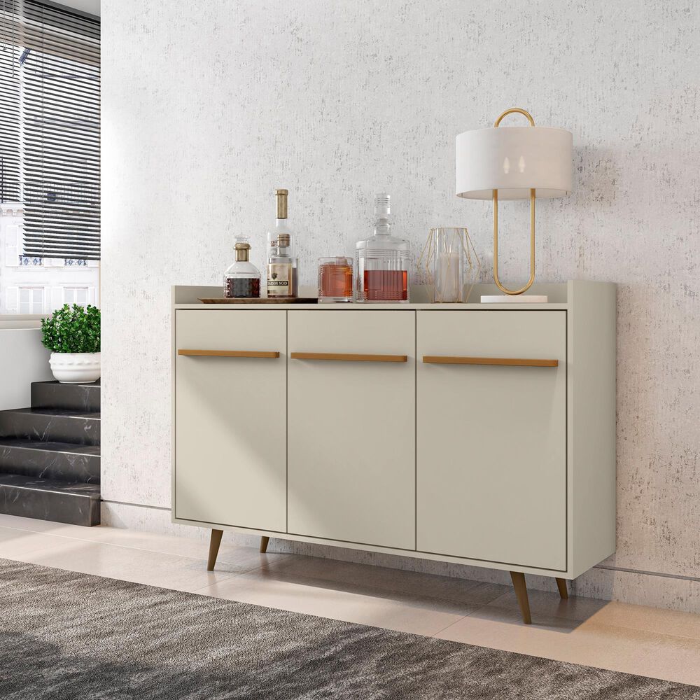 Dayton Bradley 53.54&quot; Buffet Stand in Off White, , large