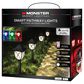 Monster Illuminessence 4-Piece Smart Pathway LED Light with Sound Reactive in Multicolor, , large