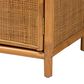 Baxton Studio Paloma 2-Door Large Storage Cabinet in Light Honey, , large