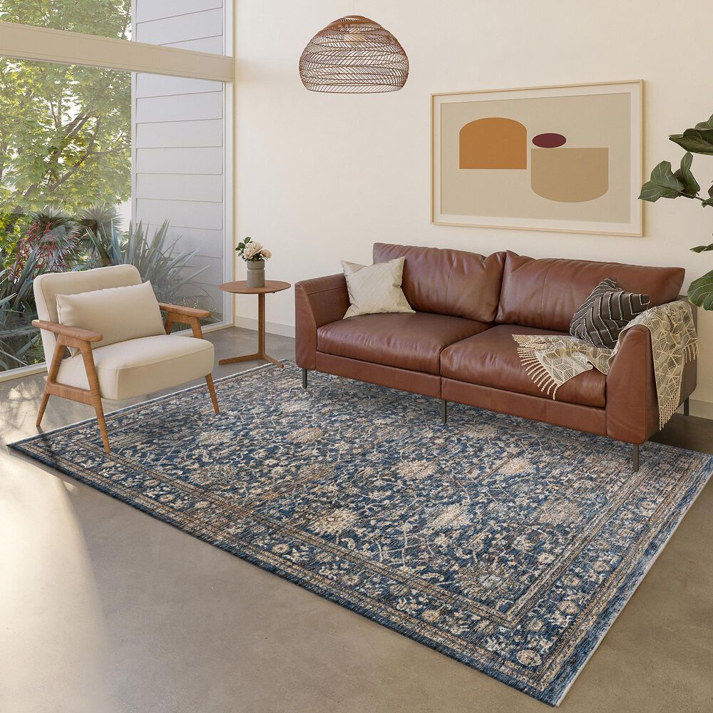 Dalyn Rug Company Yarra YA1 7&#39;10&quot; x 10&#39; Navy Area Rug, , large