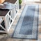Safavieh Martha Stewart Cyprus Geometric 2" x 7" Grey and Cream Runner, , large