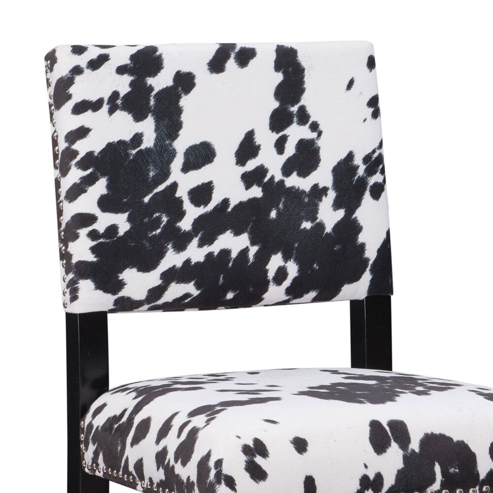 Linon Home Decor Corey Counter Stool in Black, , large