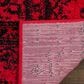 Safavieh Adirondack ADR101F-4SQ 4" x 4" Red/Black Square Rug, , large