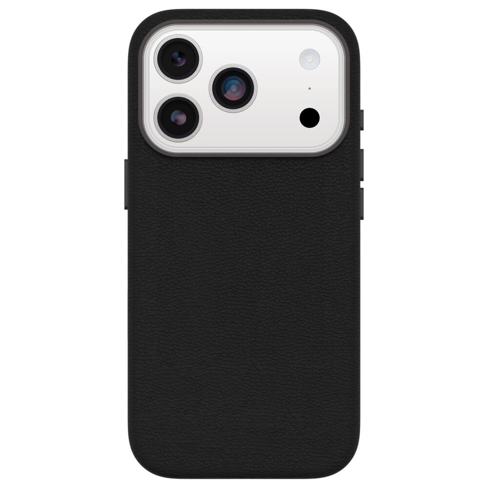 OtterBox Symmetry Cactus Leather Case for iPhone 17 Pro in Noir Ash, , large