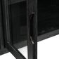 Classic Home Macarthur 4-Door Cabinet in Antique Black, , large