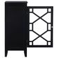 Linon Home Decor Fetti Small Cabinet in Black, , large