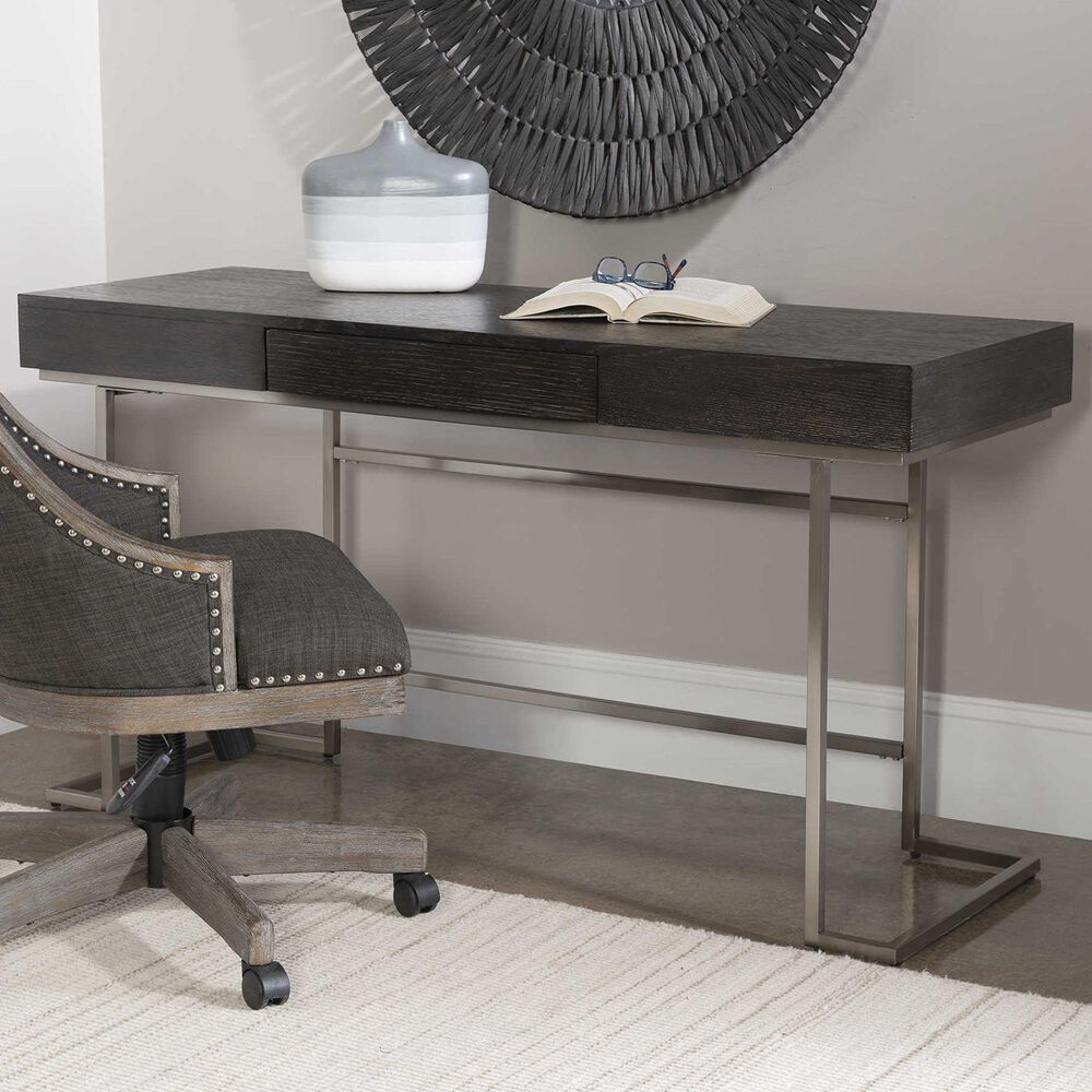 Uttermost Claude Desk in Grey , , large