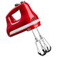 KitchenAid 8" 6-Speed Hand Mixer in Empire Red, , large