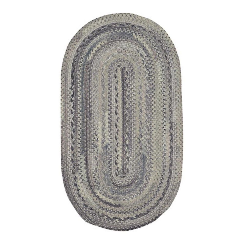 Capel Bayview 0036 3"x 5" Oval Granite Area Rug, , large