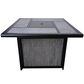 Gathercraft Franklin 5-Piece Firepit Chat Set in Gray, , large