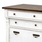 Martin Durham Lateral File with Lock in Weathered White, , large