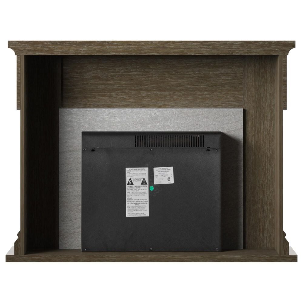 Classic Flame Twin Star 47" Wall Mantel Electric Fireplace with Reversible Surround in Hooper Oak, , large